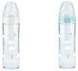 Nuk Μπιμπερό Γυάλινο 240ml Σιλικόνης New Classic-2 Σχέδια-1Τμχ (10745080) (0)