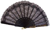 Βεντάλια Μαύρη 25cm (5221) (0)