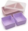 Melii Φαγητοδοχείο Bento 2 Θέσεων 700ml Pink/Purple (MEL22300) (0)