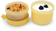 Melii Δοχείο Γιαουρτιού Flower-Butter Yellow (MEL26410) (1)
