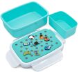 Melii Φαγητοδοχείο Bento Με Charms 880ml Blue (MEL27600) (1)