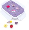 Melii Φαγητοδοχείο Bento Με Charms 880ml Purple (MEL27630) (1)