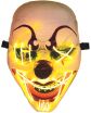Μάσκα Creepy Clown Με Φως Neon (Α1197) (0)
