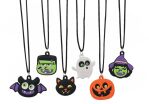 Κολιέ Halloween Με Φως Led-6 Σχέδια-1Τμχ (Α0822) (0)