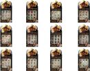 Σετ 12 Νύχια Halloween Παιδικά-12 Σχέδια (Α1827) (0)