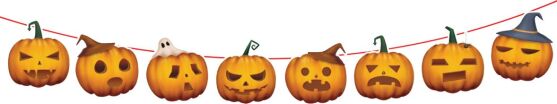 Γιρλάντα Halloween 3,5m-4 Σχέδια (Α1082) (3)