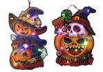 Ταμπλό Halloween Με Φως 34x24cm-2 Σχέδια-1Τμχ (Α7011) (0)