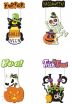 Ταμπλό Halloween Αφρώδες 48x28cm-4 Σχέδια (A7015) (0)
