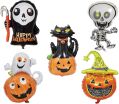 Μπαλόνια Foil Halloween-5 Σχέδια-1Τμχ (Α7076) (0)