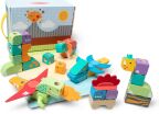 Melissa & Doug Blockables Σετ Δεινόσαυροι (6074524) (1)