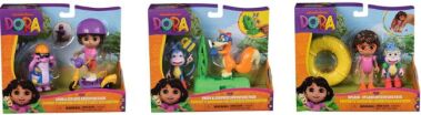 Dora Φιγούρες Με Αξεσουάρ-3 Σχέδια (6071566) (2)