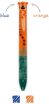 Legami Click & Clack Two Color Ballpoint Pen-Tiger (CLICK0028) (0)