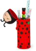 Legami Κασετίνα-Μολυβοθήκη-Kawaii 2 In 1 Soft Silicone-Ladybug (KA0024) (3)