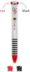 Legami Click & Clack Two Color Ballpoint Pen-Robot (CLICK0029) (0)