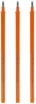 Legami Refills Erasable Pen-Orange 6pcs. (REFEP0011) (0)