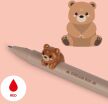 Legami Gel Pen-Lovely Friends-Teddy Bear (CPP0003) (1)