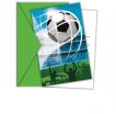 Προσκλήσεις Με Κοπτικά & Φάκελα Soccer Fans 6Τμχ (093753) (0)