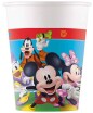 Ποτήρια Χάρτινα Mickey Rock The House 200ml 8Τμχ (93823) (0)