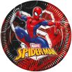 Πιάτα Μεγάλα Spiderman World Of Web 23cm 8Τμχ (97313) (0)