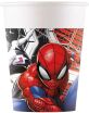 Ποτήρια Χάρτινα Spiderman World Of Web 200ml 8Τμχ (97315) (0)