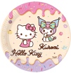 Πιάτα Μεγάλα Hello Kitty & Kuromi 23cm 8Τμχ (98232) (0)