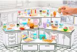 Miniverse Food-Cafe S4-12 Σχέδια-1Τμχ (531067EU) (1)