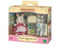 Sylvanian Families Chocolate Rabbit Μαμά & Σετ Ψυγείου (5014) (1)
