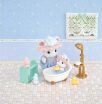 Sylvanian Families Bath Time Bubble Siblings (5805) (3)