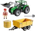 Playmobil Τρακτέρ Με Ρυμουλκόμενη Καρότσα (9317) (0)