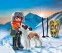 Playmobil Ορειβάτης Με Σκύλο Του Αγίου Βερνάρδου (71741) (2)