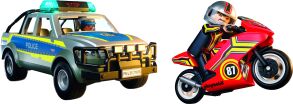 Playmobil Αστυνομικό Όχημα Pickup & Μοτοσυκλέτα (71875) (0)