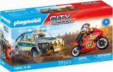 Playmobil Αστυνομικό Όχημα Pickup & Μοτοσυκλέτα (71875) (1)