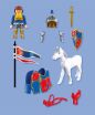 Playmobil Αρχηγός Λεοντόκαρδων Ιπποτών Με Άλογο (72119) (2)