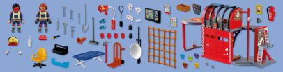Playmobil Πυροσβεστικός Σταθμός (72191) (7)