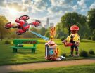 Playmobil Drone Πυροσβεστικής (72197) (3)