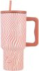 Estia Straw Tumbler XL Save The Aegean 900ml Soft Ripple (01-32043) (0)