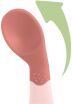 Chicco Κουτάλι Σιλικόνης Αρχής 8+Μηνών Natural Ροζ (F01-16100-15) (2)