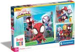 Clementoni Παζλ 3X48 Spidey & Οι Απίθανοι Φίλοι Του (1200-25294) (0)