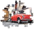 Clementoni Παζλ 500 H.Q.Fiat 500 (1220-35537) (2)