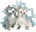 Clementoni Παζλ 500 H.Q. Cat & Bunny (1220-35539) (2)