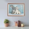 Clementoni Παζλ 500 H.Q. Cat & Bunny (1220-35539) (3)