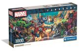 Clementoni Παζλ 1000 H.Q.Panorama-Marvel Heroes vs Villains (1220-37056) (0)