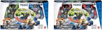 Silverlit Τηλεκατευθυνόμενο Robot Kombat 360 Tornado-2 Σχέδια (7530-86883) (2)