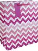 Eurowrap Χάρτινη Τσάντα Ροζ Ζικ-Ζακ Large (34906-2C) (0)