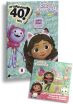 Gabby's Dollhouse-40 Αυτοκόλλητα Plus-Δώρο Μαγνητικό Puzzle (9786182490860) (1)