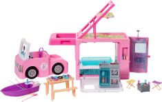 Barbie Τροχόσπιτο 3 Σε 1