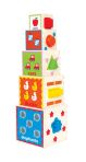Hape Early Explorer Ξύλινη Πυραμίδα Με Κύβους