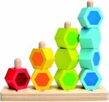 Hape Early Explorer Ξύλινο Counting Stacker