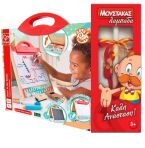 Hape Early Explorer Ξύλινος Πίνακας Store & Go Easel