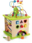 Hape Totally Amazing Ξύλινος Κύβος Δραστηριοτήτων Country Critters